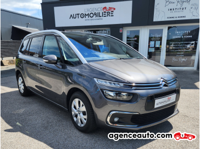 Achat voiture occasion, Auto occasion pas cher | Agence Auto Citroen Grand C4 SpaceTourer 1.2 130cv  Finition  Feel  7 places Gris Année: 2020 Manuelle Essence