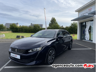 Achat voiture occasion, Auto occasion pas cher | Agence Auto Peugeot 508 SW ALLURE 1.6 180 CH EAT8 Bleu Année: 2020 Automatique Essence