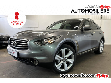 Achat voiture occasion, Auto occasion pas cher | Agence Auto Infiniti QX70 3.0 d V6 238 cv S Premium Gris Année: 2016 Automatique Diesel