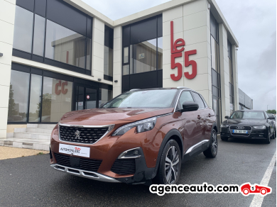 Achat voiture occasion, Auto occasion pas cher | Agence Auto Peugeot 3008 II 2.0 BLUEHDI 180 S&S GT LINE EAT8 Marron Année: 2019 Automatique Diesel