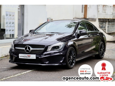 Achat voiture occasion, Auto occasion pas cher | Agence Auto Mercedes Classe CLA 250 i 211 4Matic Sport AMG 7G-DCT (Caméra,Cuir,LED) Noir Année: 2014 Automatique Essence