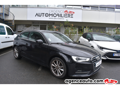 Achat voiture occasion, Auto occasion pas cher | Agence Auto Audi A3 AMBITION LUXE 2.0 TDi 16V FAP S&S 150 cv Noir Année: 2013 Automatique Diesel