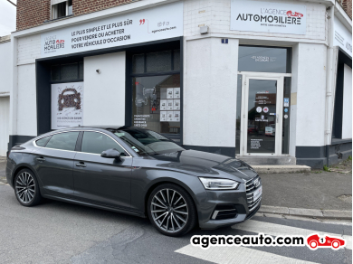 Achat voiture occasion, Auto occasion pas cher | Agence Auto Audi A5 II Sportback 2.0 TFSi 16V S-Tronic7 190 cv Boîte auto GARANTIE 6 MOIS Gris Année: 2018 Automatique Essence