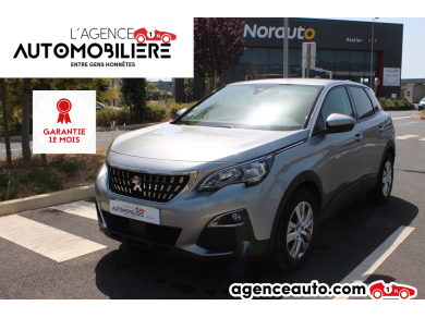 Achat voiture occasion, Auto occasion pas cher | Agence Auto Peugeot 3008 GENERATION-II 1.5 BLUEHDI 130CH ACTIVE BUSINESS EAT BVA START-STOP Gris Année: 2019 Automatique Diesel