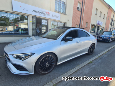 Achat voiture occasion, Auto occasion pas cher | Agence Auto Mercedes Classe CLA II 200 D AMG LINE DCT8 + toit ouvrant Gris Année: 2020 Automatique Diesel