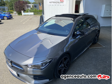 Achat voiture occasion, Auto occasion pas cher | Agence Auto Mercedes Classe CLA II (118) Shooting Brake 200 d 2.0 d 16V DPF 4MATIC 8G-DCT 150 cv BVA Gris Année: 2019 Automatique Diesel