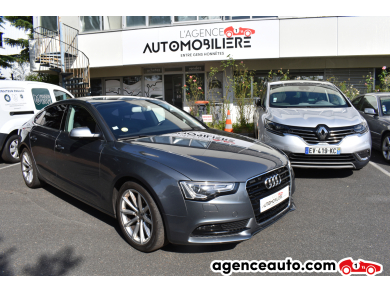 Achat voiture occasion, Auto occasion pas cher | Agence Auto Audi A5 Sportback AMBITION LUXE Sportback Phase 2 (8TA) 2.0 TDi 16V FAP Multitronic 150 cv Boîte auto Gris Année: 2015 Automatique Diesel