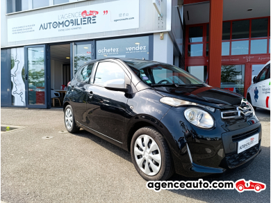 Achat voiture occasion, Auto occasion pas cher | Agence Auto Citroen C1 1.0 VTI 68 FEEL 5P Noir Année: 2015 Manuelle Essence