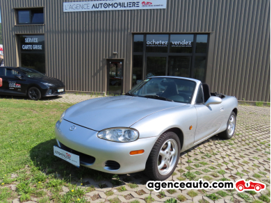 Achat voiture occasion, Auto occasion pas cher | Agence Auto Mazda MX-5 II FL (NB) 1.6 i 16V  110Cv Gris Année: 2005 Manuelle Essence