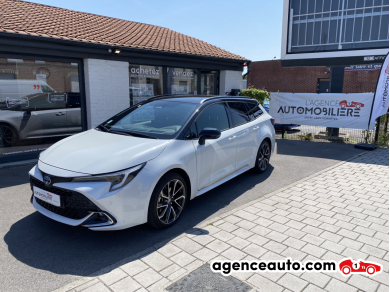Achat voiture occasion, Auto occasion pas cher | Agence Auto Toyota Corolla XII (2) TOURING SPORTS HYBRIDE 196CH COLLECTION Blanc Année: 2024 Automatique Hybride