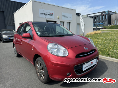 Achat voiture occasion, Auto occasion pas cher | Agence Auto Nissan Micra 1.2 80ch ELLE | GARANTIE 12 MOIS Rouge Année: 2012 Manuelle Essence