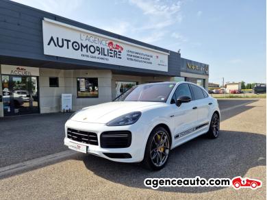 Achat voiture occasion, Auto occasion pas cher | Agence Auto Porsche Cayenne Coupé Turbo S E-Hybrid 4.0 V8 32V 680 ch AWD Full Carbone Blanc Année: 2020 Automatique Hybride