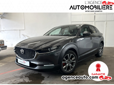 Achat voiture occasion, Auto occasion pas cher | Agence Auto Mazda CX-30 2.0 186 cv Exclusive Gris Année: 2022 Automatique Hybride