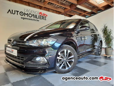 Achat voiture occasion, Auto occasion pas cher | Agence Auto Volkswagen Polo 1.0 TSI United 95CH 5V / Garantie 12 Mois. Noir Année: 2021 Manuelle Essence