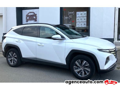 Achat voiture occasion, Auto occasion pas cher | Agence Auto Hyundai Tucson IV 1.6 TGDi 16V 230 Hybrid 2WD 179 cv Boîte auto GARANTIE 6 MOIS Blanc Année: 2021 Automatique Hybride