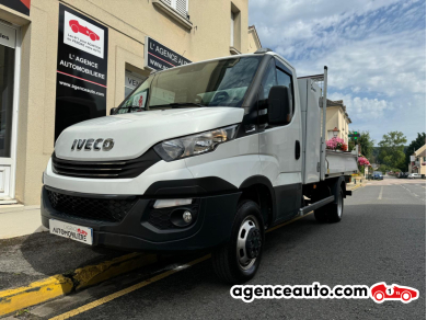 Achat voiture occasion, Auto occasion pas cher | Agence Auto Iveco Daily BENNE 35C18  180cv HI-MATIC Blanc Année: 2019 Automatique Diesel