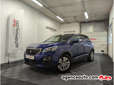 Achat voiture occasion, Auto occasion pas cher | Agence Auto Peugeot 3008 II 1.5 BLUEHDI 130 S&S ACTIVE BUSINESS EAT8 Bleu Année: 2018 Automatique Diesel