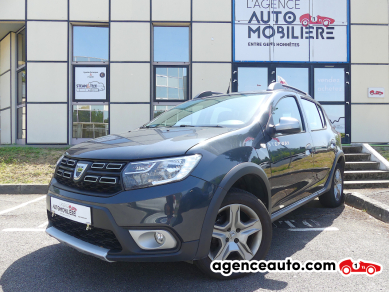 Achat voiture occasion, Auto occasion pas cher | Agence Auto Dacia Sandero II STEPWAY 0.9 TCE 90 Gris Année: 2019 Manuelle Essence