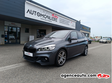 Achat voiture occasion, Auto occasion pas cher | Agence Auto Bmw Série 2 ActiveTourer 218 2.0 d 150 CV M SPORT 16V Steptronic Boite Auto Gris Année: 2015 Automatique Diesel