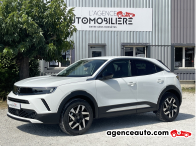 Achat voiture occasion, Auto occasion pas cher | Agence Auto Opel Mokka ELEGANCE BUSINESS 1.2 T 130 4X2 BVA Blanc Année: 2023 Automatique Essence