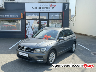 Achat voiture occasion, Auto occasion pas cher | Agence Auto Volkswagen Tiguan 2.0 TDI 150ch BVM6 Trendline(Attelage, Caméra ARR) Gris Année: 2017 Manuelle Diesel