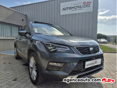 Achat voiture occasion, Auto occasion pas cher | Agence Auto Seat Ateca 2.0 TDI 16V 4DRIVEDSG7 190 CV Gris Année: 2017 Automatique Diesel