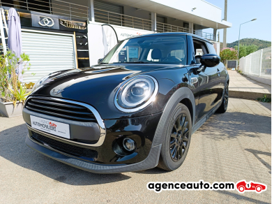 Achat voiture occasion, Auto occasion pas cher | Agence Auto Mini One 1.5 100 ONE BVA EDITION GREENWICH Noir Année: 2021 Automatique Essence