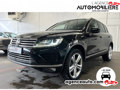 Achat voiture occasion, Auto occasion pas cher | Agence Auto Volkswagen Touareg 3.0 V6 TDI 262 4MOTION Carat Noir Année: 2015 Automatique Diesel