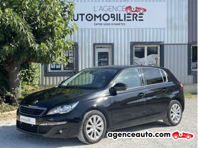 Achat voiture occasion, Auto occasion pas cher | Agence Auto Peugeot 308 STYLE 1.6 BLUEHDI 100 Noir Année: 2017 Manuelle Diesel