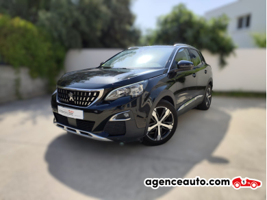 Achat voiture occasion, Auto occasion pas cher | Agence Auto Peugeot 3008 1.6 BLUEHDI 120 ALLURE S&S Noir Année: 2016 Manuelle Diesel