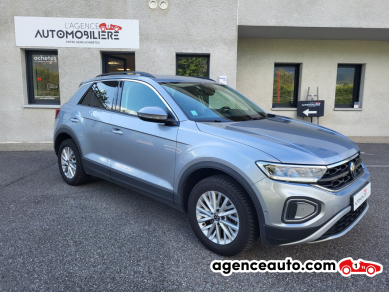 Achat voiture occasion, Auto occasion pas cher | Agence Auto Volkswagen T-roc 150 LIFE 2.0 TDI DSG7 BVA Gris Année: 2022 Automatique Diesel