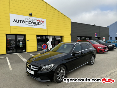 Achat voiture occasion, Auto occasion pas cher | Agence Auto Mercedes Classe C Break 300H 2.1L CDI 7GTronic 204CV Executive Noir Année: 2018 Automatique Hybride