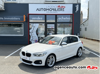 Gebrauchtwagenkauf, Günstige Gebrauchtwagen | Automobilienagentur Bmw Série 1 118I 136ch BVM6 Pack M Sport F20 Blanc Jahr: 2017 Hand-Schaltgetriebe Benzin