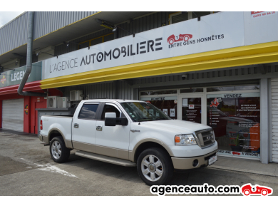 Achat voiture occasion, Auto occasion pas cher | Agence Auto Ford F150 5.4 V8 KING RANCH BVA Blanc Année: 2009 Automatique Essence