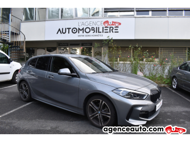 Achat voiture occasion, Auto occasion pas cher | Agence Auto Bmw Série 1 M SPORT (F40) 5 portes 118d 2.0 d 150 cv Boîte auto Gris Année: 2022 Automatique Diesel