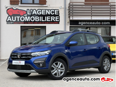 Achat voiture occasion, Auto occasion pas cher | Agence Auto Dacia Sandero 1.0 ECO-G 100 STEPWAY Bleu Année: 2022 Manuelle GPL