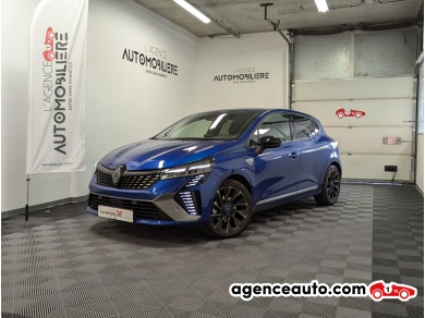 Achat voiture occasion, Auto occasion pas cher | Agence Auto Renault Clio (2) 1.6 E-TECH FULL HYBRID 145 GSR2 ESPRIT ALPINE Bleu Année: 2024 Automatique Hybride