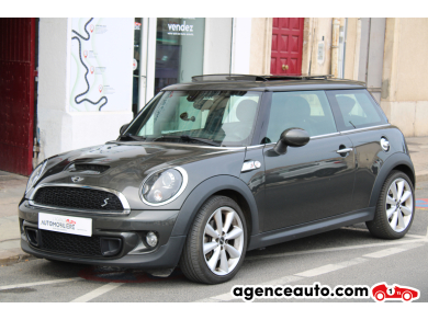 Achat voiture occasion, Auto occasion pas cher | Agence Auto Mini Mini 1.6 185 COOPER S BVA (Toit ouvrant pano, GPS, Sièges chauffants,..) Gris Année: 2011 Automatique Essence