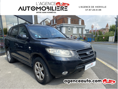 Achat voiture occasion, Auto occasion pas cher | Agence Auto Hyundai Santa Fe 2.2 CRDi Pack Luxe 4WD Noir Année: 2006 Manuelle Diesel