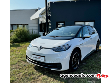 Achat voiture occasion, Auto occasion pas cher | Agence Auto Volkswagen ID.3 Pro Performance BVA 204 CV 58 KWK Blanc Année: 2022 Automatique Électrique