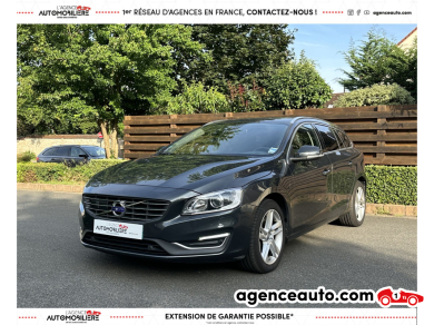 Achat voiture occasion, Auto occasion pas cher | Agence Auto Volvo V60 (2) D6 TWIN ENGINE PLUG-IN HYBRID SUMMUM GEARTRONIC 6 Gris Année: 2016 Automatique Hybride rechargeable