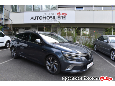 Achat voiture occasion, Auto occasion pas cher | Agence Auto Renault Megane Estate IV GT 1.6 Tce 16V 4RD EDC7 205 cv Boîte auto Gris Année: 2017 Automatique Essence