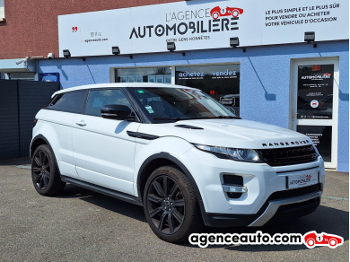 Achat voiture occasion, Auto occasion pas cher | Agence Auto Land Rover Range Rover Evoque 2.2 190cv SD4 DYNAMIQUE BVA 3P Blanc Année: 2012 Automatique Diesel