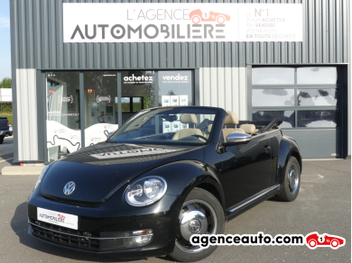 Achat voiture occasion, Auto occasion pas cher | Agence Auto Volkswagen Coccinelle Cabriolet TDI 105 BVM5 Noir Année: 2013 Manuelle Diesel