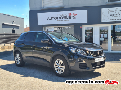 Achat voiture occasion, Auto occasion pas cher | Agence Auto Peugeot 3008 BlueHDi 130 Active Business  EAT8 Noir Année: 2019 Automatique Diesel