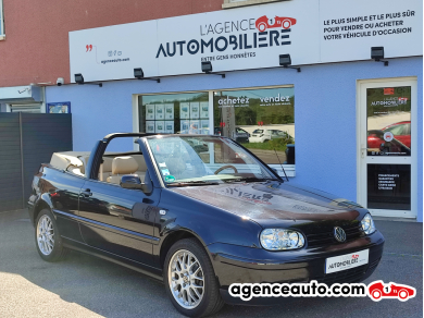 Achat voiture occasion, Auto occasion pas cher | Agence Auto Volkswagen Golf Cabriolet 2.0 115 Classic Line 67000kms Gris Année: 2001 Manuelle Essence