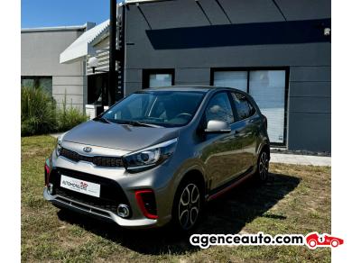 Achat voiture occasion, Auto occasion pas cher | Agence Auto Kia Picanto 1.0 MPi 12V 67 CV GT-LINE Gris Année: 2019 Manuelle Essence