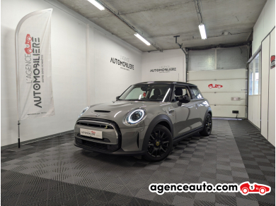 Achat voiture occasion, Auto occasion pas cher | Agence Auto Mini Cooper III (2) (F56) SE 184 FINITION CLASSIC 32.6 KWH Gris Année: 2021 Automatique Électrique