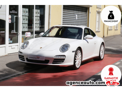 Achat voiture occasion, Auto occasion pas cher | Agence Auto Porsche 911 (997-2) Carrera 4S 385 PDK (Suivi carnet, TO, Bose) Blanc Année: 2009 Automatique Essence