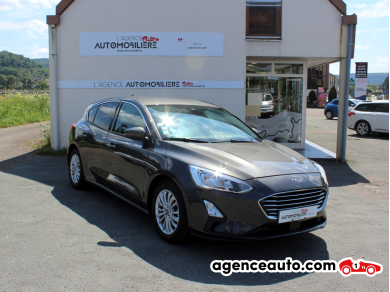 Achat voiture occasion, Auto occasion pas cher | Agence Auto Ford Focus 1.0 EcoBoost 125 CH Titanium Gris Année: 2018 Manuelle Essence